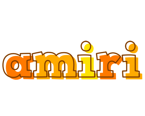 Amiri desert logo