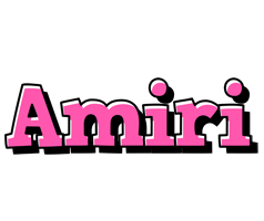 Amiri girlish logo