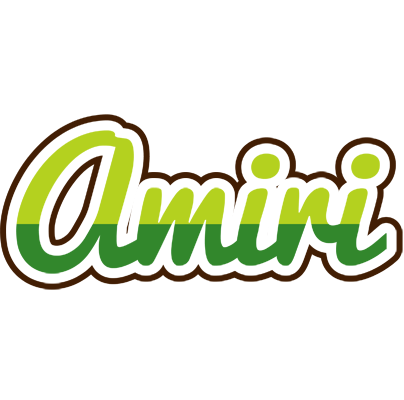 Amiri golfing logo