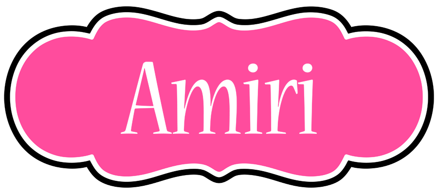 Amiri invitation logo