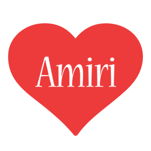 Amiri love logo