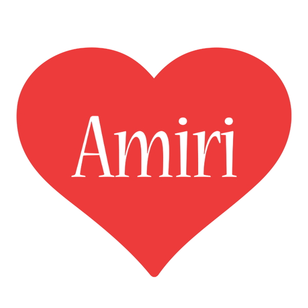 Amiri love logo