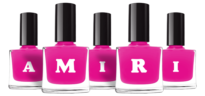 Amiri nails logo