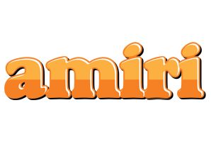 Amiri orange logo