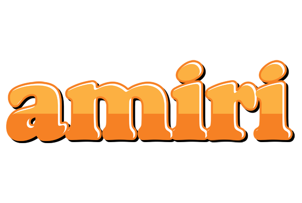Amiri orange logo
