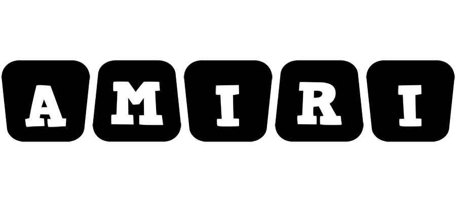 Amiri racing logo