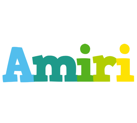 Amiri rainbows logo