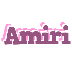 Amiri relaxing logo