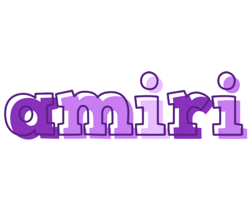 Amiri sensual logo