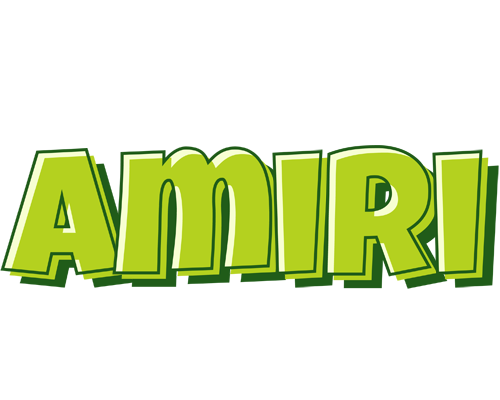 Amiri summer logo