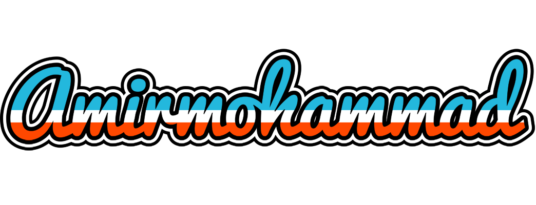Amirmohammad america logo