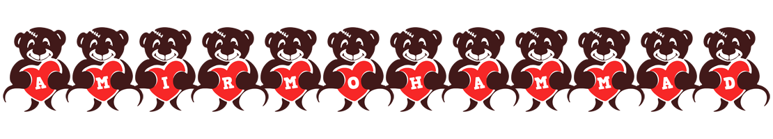 Amirmohammad bear logo
