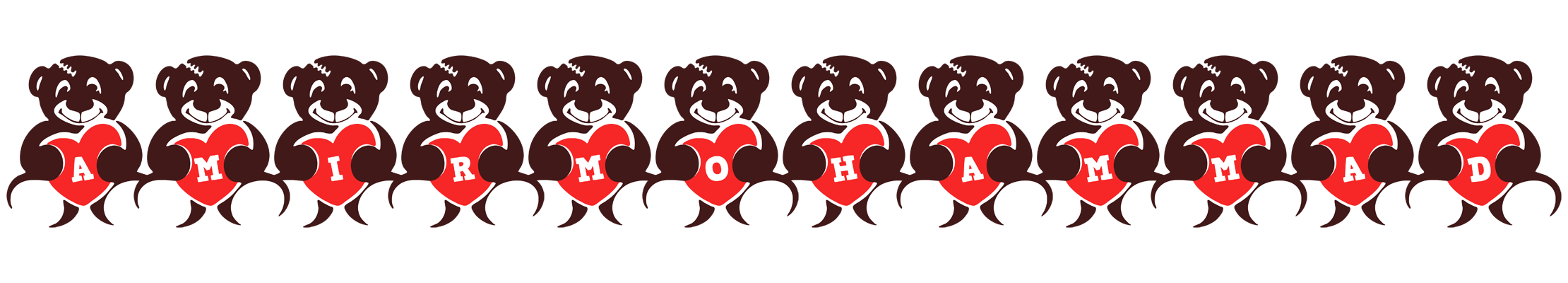 Amirmohammad bear logo