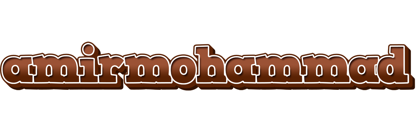 Amirmohammad brownie logo