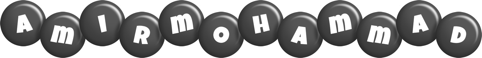 Amirmohammad candy-black logo