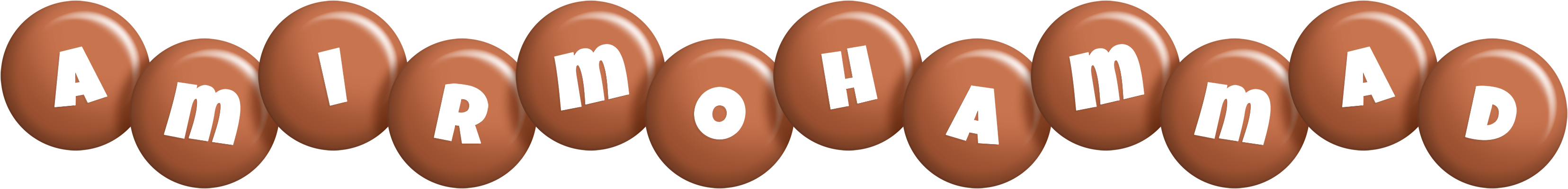Amirmohammad candy-brown logo