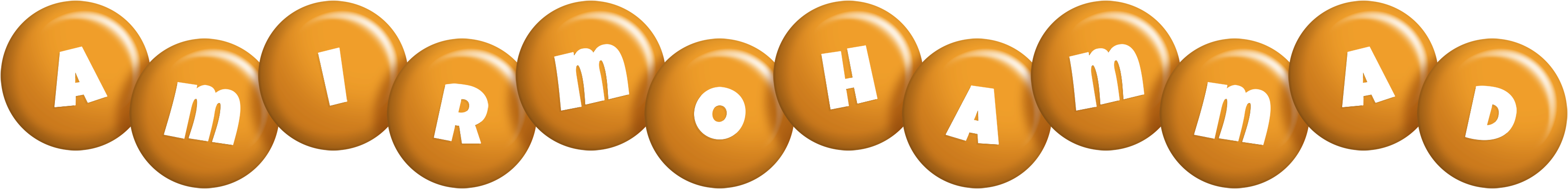 Amirmohammad candy-orange logo