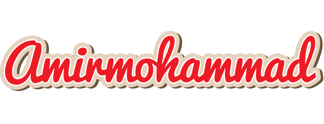 Amirmohammad chocolate logo