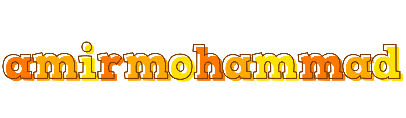 Amirmohammad desert logo