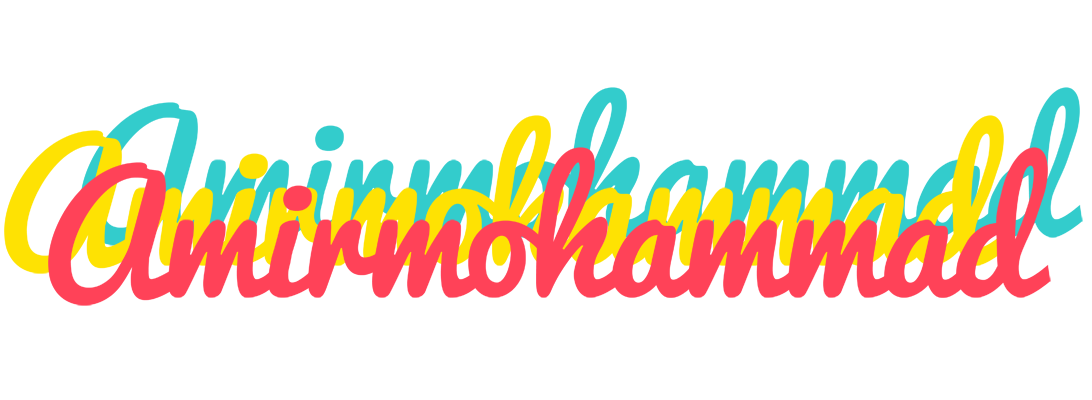 Amirmohammad disco logo