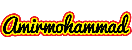 Amirmohammad flaming logo