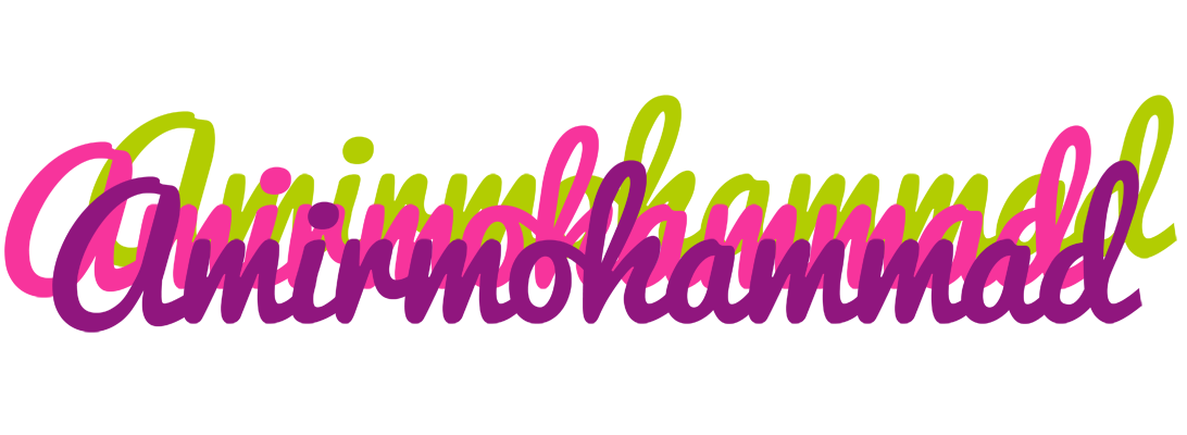 Amirmohammad flowers logo