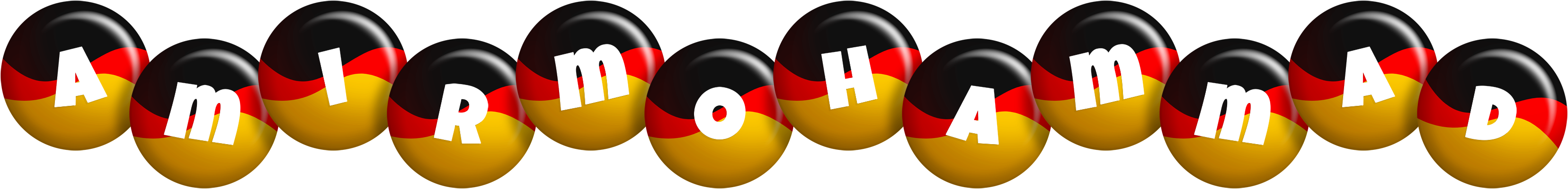 Amirmohammad german logo