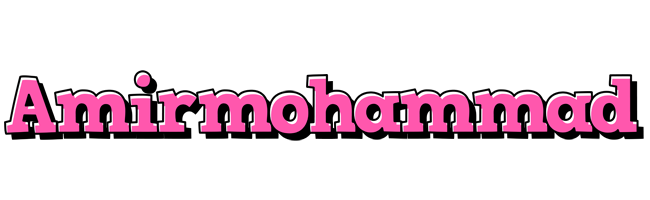 Amirmohammad girlish logo