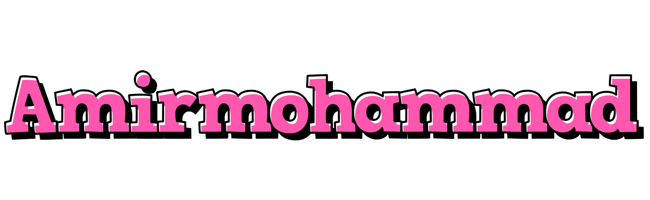 Amirmohammad girlish logo