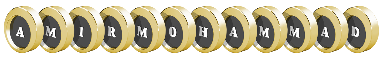 Amirmohammad gold logo