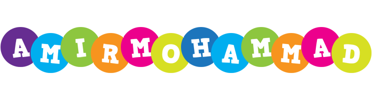 Amirmohammad happy logo