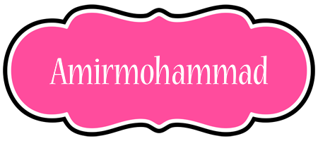 Amirmohammad invitation logo