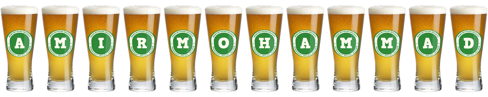 Amirmohammad lager logo