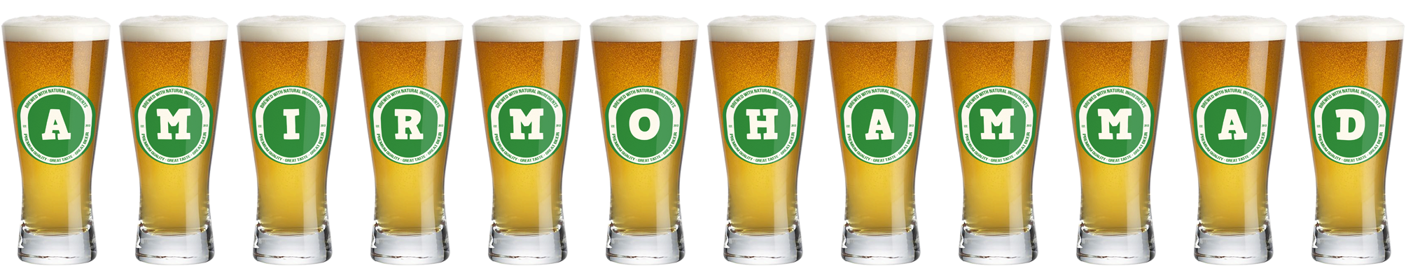 Amirmohammad lager logo