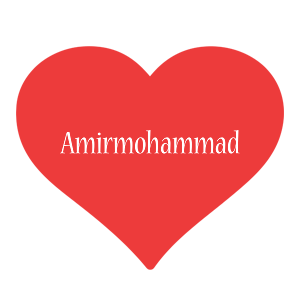 Amirmohammad love logo