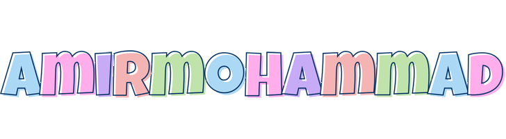 Amirmohammad pastel logo
