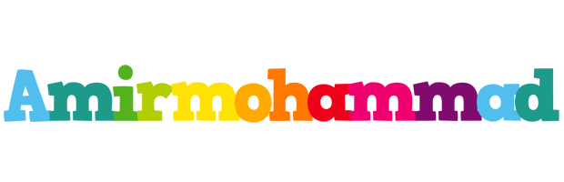 Amirmohammad rainbows logo
