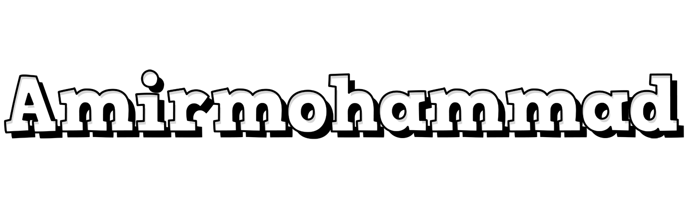 Amirmohammad snowing logo