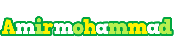 Amirmohammad soccer logo
