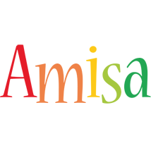 Amisa birthday logo