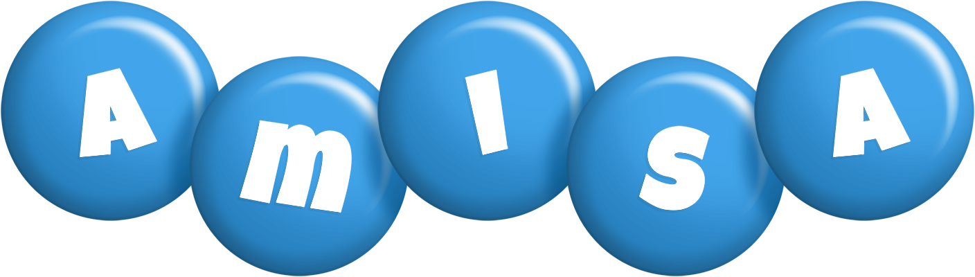 Amisa candy-blue logo