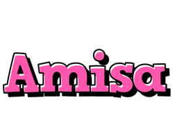 Amisa girlish logo