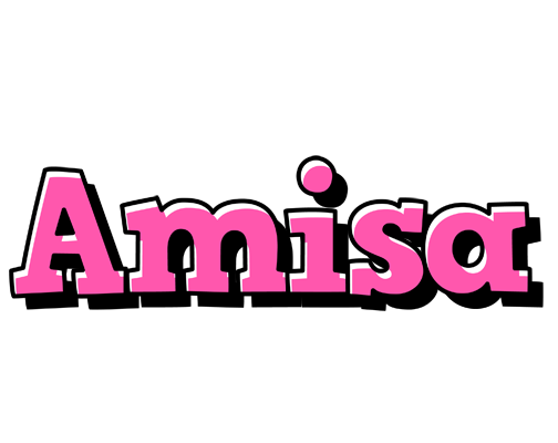 Amisa girlish logo