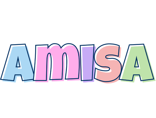 Amisa pastel logo