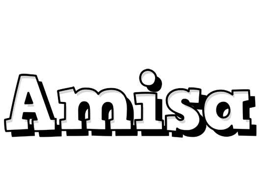 Amisa snowing logo