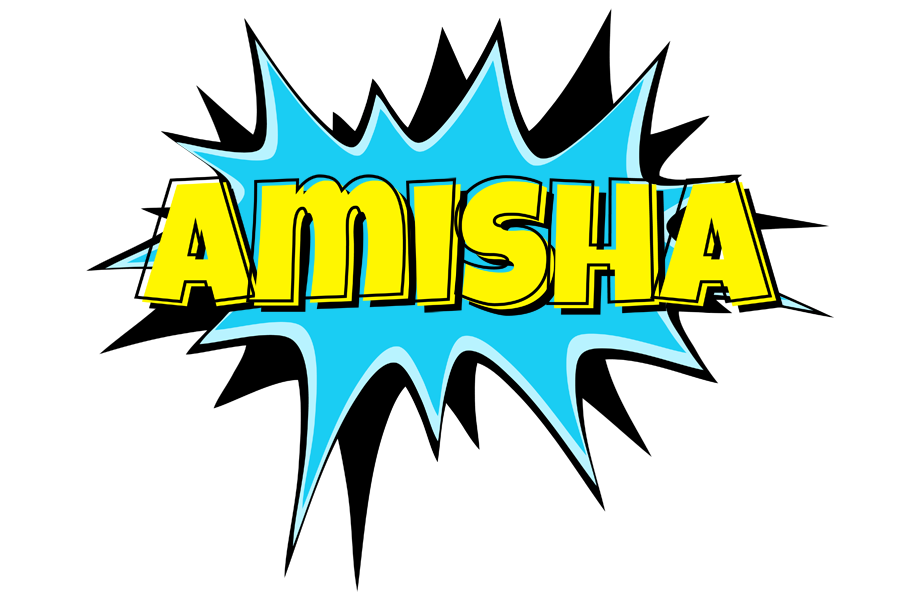 Amisha amazing logo