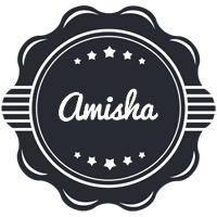 Amisha badge logo