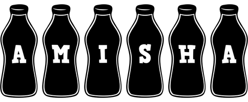 Amisha bottle logo