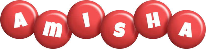 Amisha candy-red logo