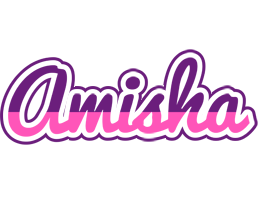 Amisha cheerful logo